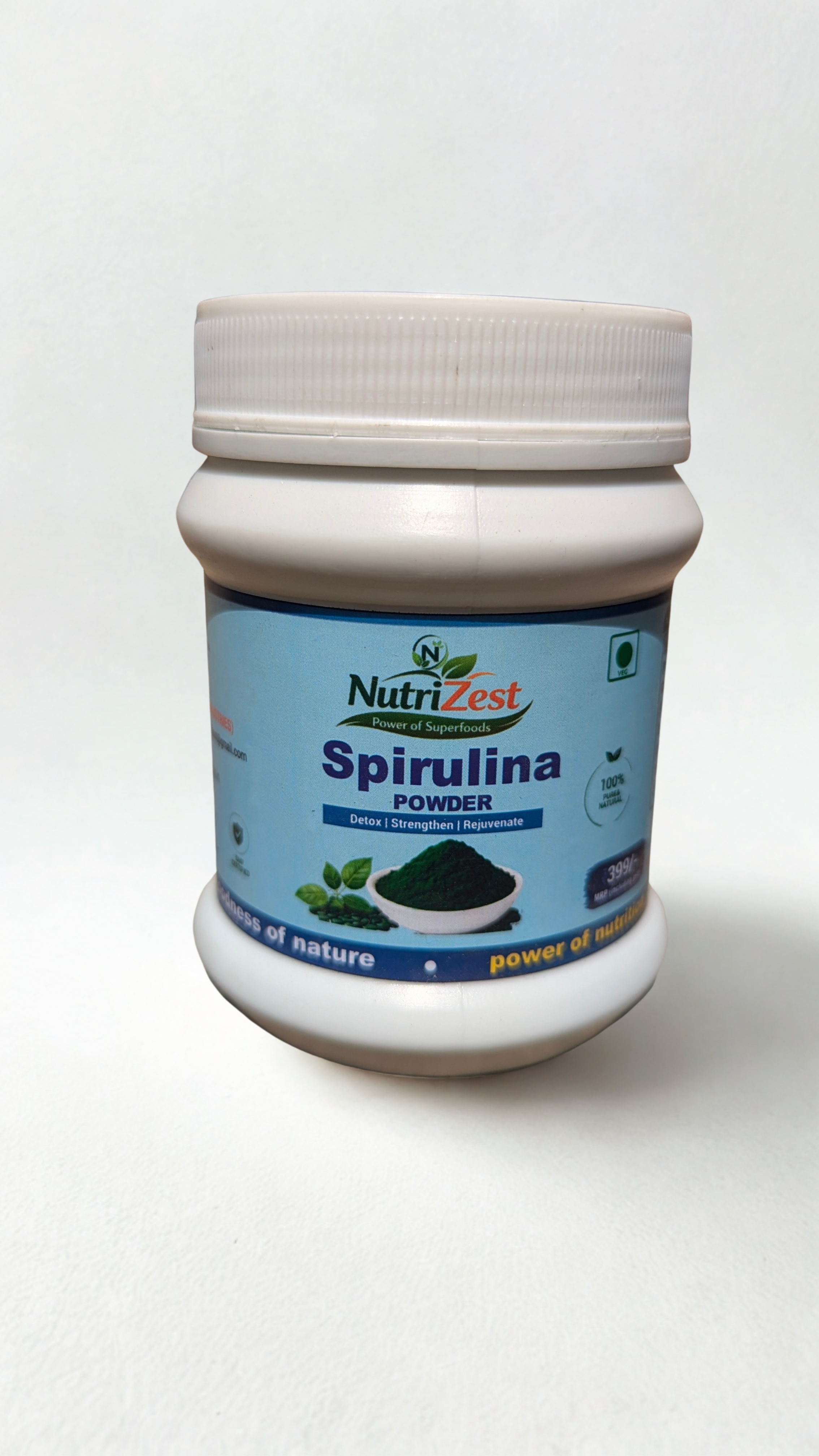 Buy  Spirulina Powder Online at NutriZest